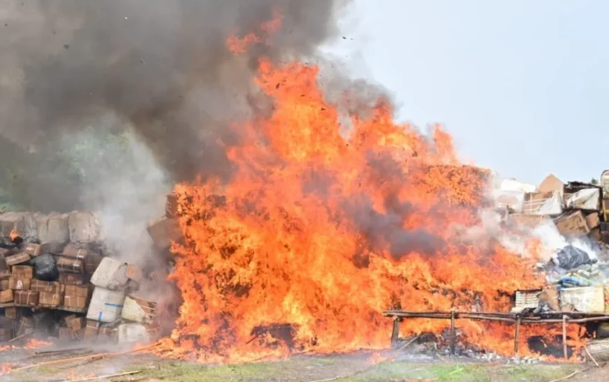 NDLEA destroys N301bn cocaine, heroin, others in Lagos